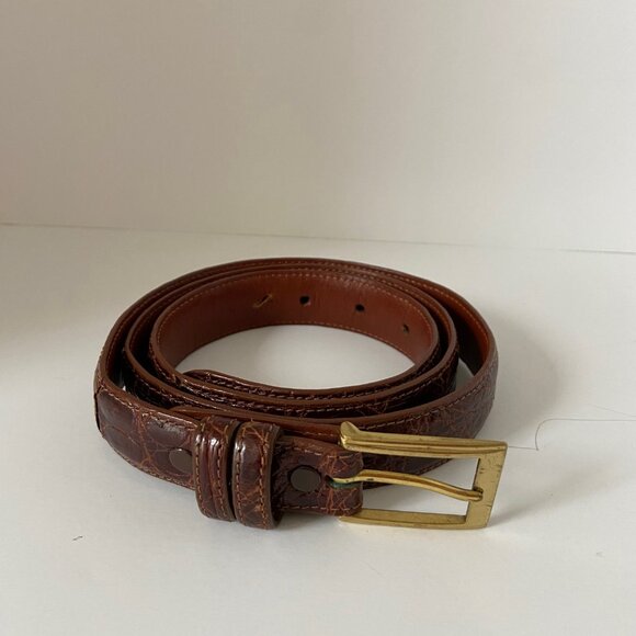 Barneys New York Other - Barneys New York Mens Crocodile Belt